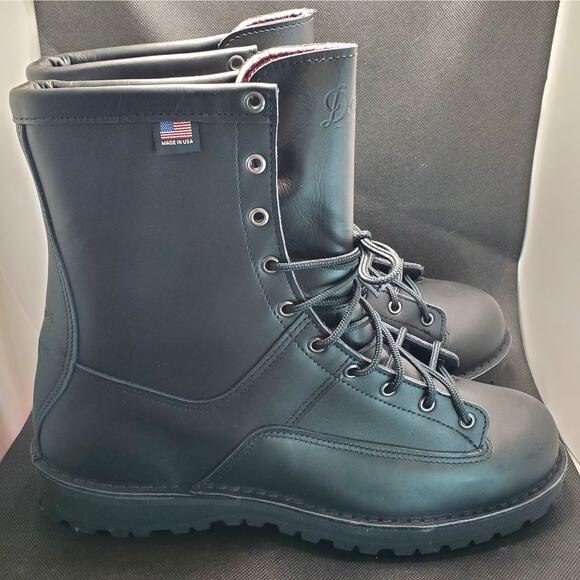 DANNER® RECON 8" BLACK 200G TACTICAL INSULATED BOOTS 69410 SIZE 13 NEW - Picture 1 of 8